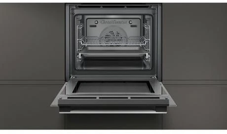 Neff B1ACE4HN0B 59.4cm Built In Electric CircoTherm Single Oven - Black/Steel - Image 3
