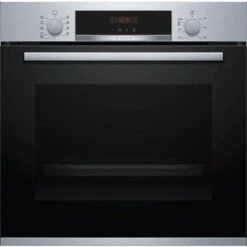 Bosch HBS573BS0B 59.4cm Built In Electric Single Oven With 3D Hot Air - Stainless Steel