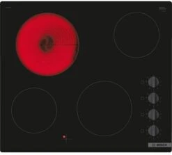 Bosch PKE611CA3E 59.2cm Ceramic Hob - Black