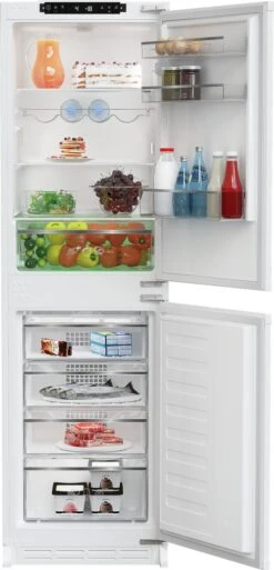 Blomberg KNE4564EVI 54cm Integrated 50:50 Frost Free Fridge Freezer - Integrated