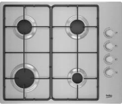 Beko CIHYG21SX 61cm Gas Hob - Stainless Steel