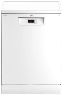 Beko BDFN15431W Full Size Dishwasher - White - 14 Place Settings