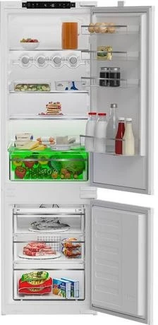 Blomberg KNE4554EVI 54cm Integrated 70:30 Frost Free Fridge Freezer - White