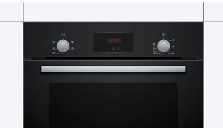 Bosch HHF113BA0B 59.4cm Built In Electric Single Oven With 3D Hot Air - Black - Image 4