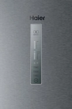 Haier HETR3619FWMG 60cm Frost Free 60/40 Split Fridge Freezer - Silver