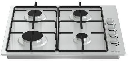 Hisense GM642XSUK 58cm Gas Hob - Stainless Steel - Image 3