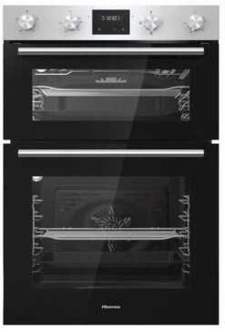 Hisense BID95211XUK 59.4cm Built In Electric Double Oven - Stainless Steel