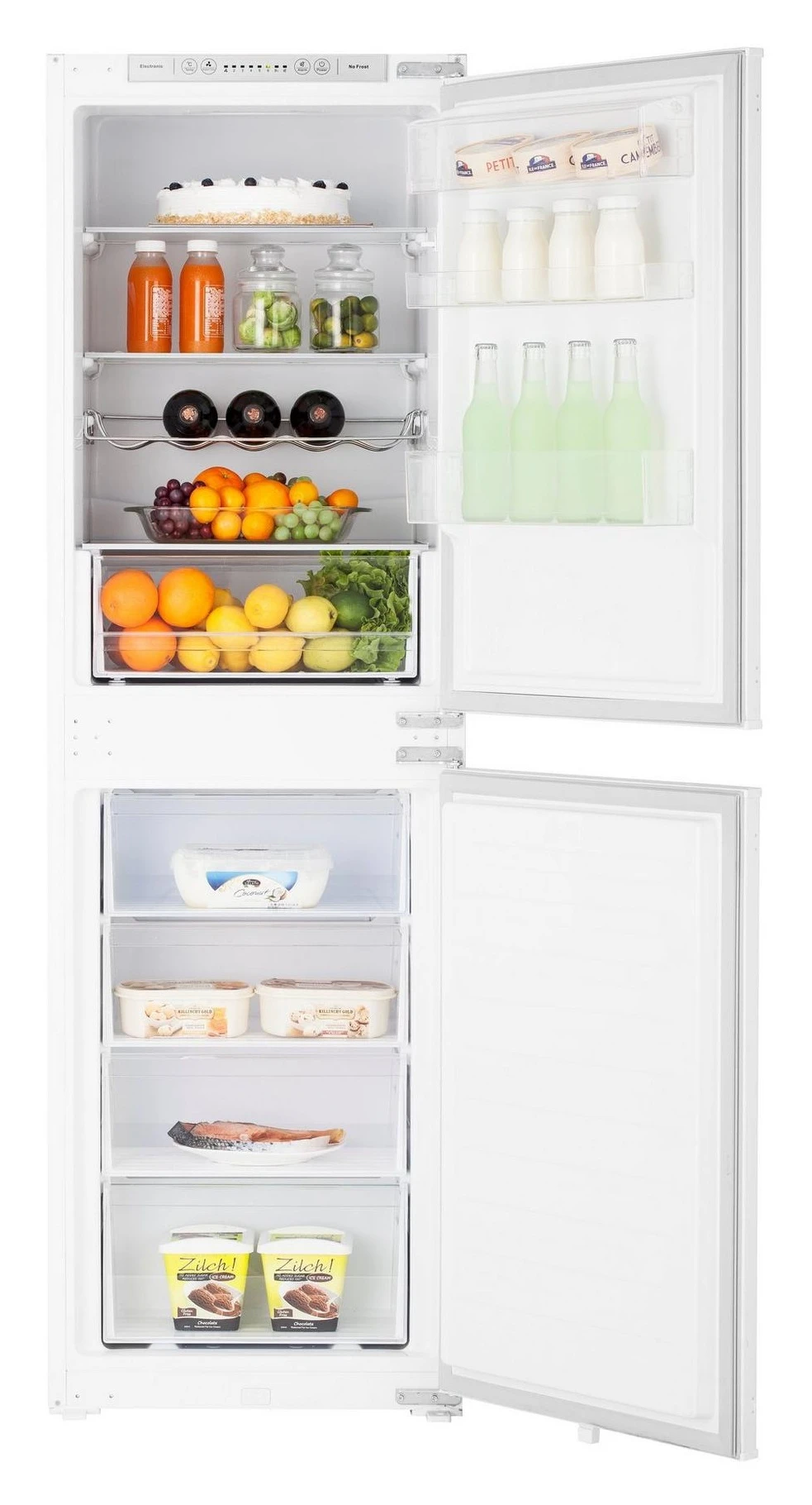 Hisense RIB291F4AWF 54cm Integrated Frost Free Fridge Freezer - White - Image 3