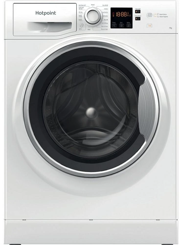 Hotpoint NSWE743UWSUKN 7kg 1400 Spin Washing Machine - White