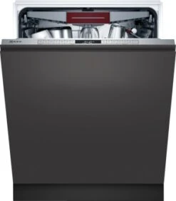 Neff S155HCX27G Integrated Full Size Dishwasher - 14 Place Settings