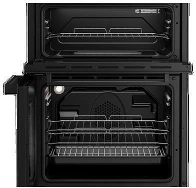 Beko EDC634K 60cm Double Oven Electric Cooker - Black - Image 3