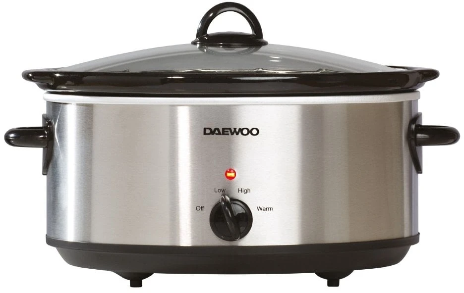Daewoo SDA1788GE Slow Cooker 6.5L