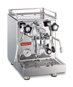 La Pavoni LPSCOV01UK Cellini Evoluzione Semi-professional Coffee Machine Stainless Steel