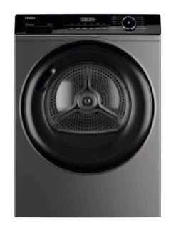 Haier HD90-A2939S-UK 9kg Heat Pump Tumble Dryer - Graphite
