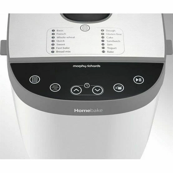 Morphy Richards 502001 Homebake Breadmaker - White - Image 3