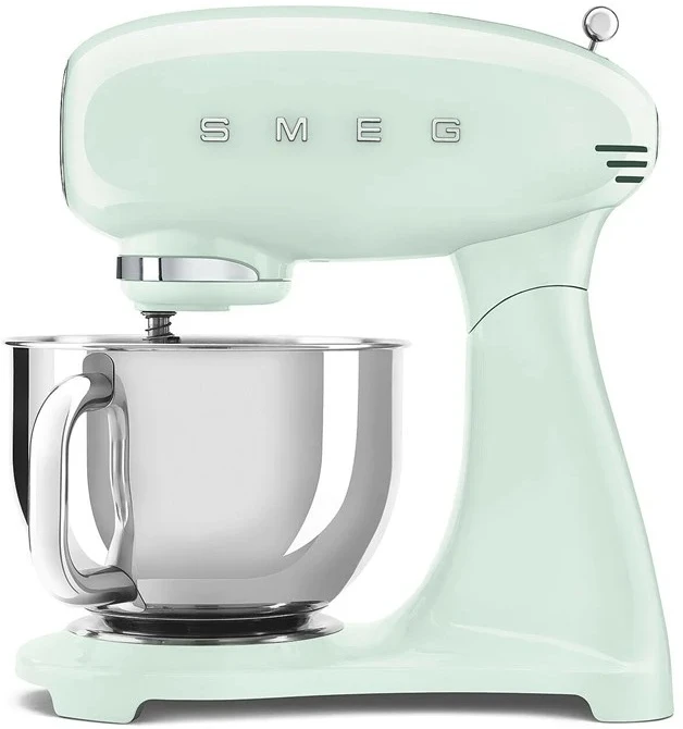 Smeg SMF03PGUK 50's Style Stand Mixer - Pastel Green
