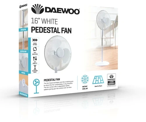 Daewoo COL1568GE 16-Inch Pedestal Fan - Image 4