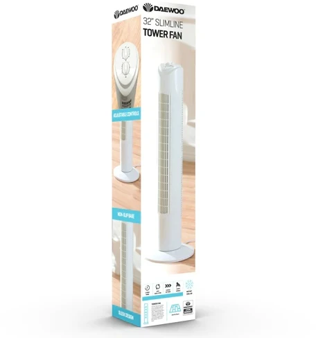 Daewoo COL1570GE 32-Inch Tower Fan - Image 4