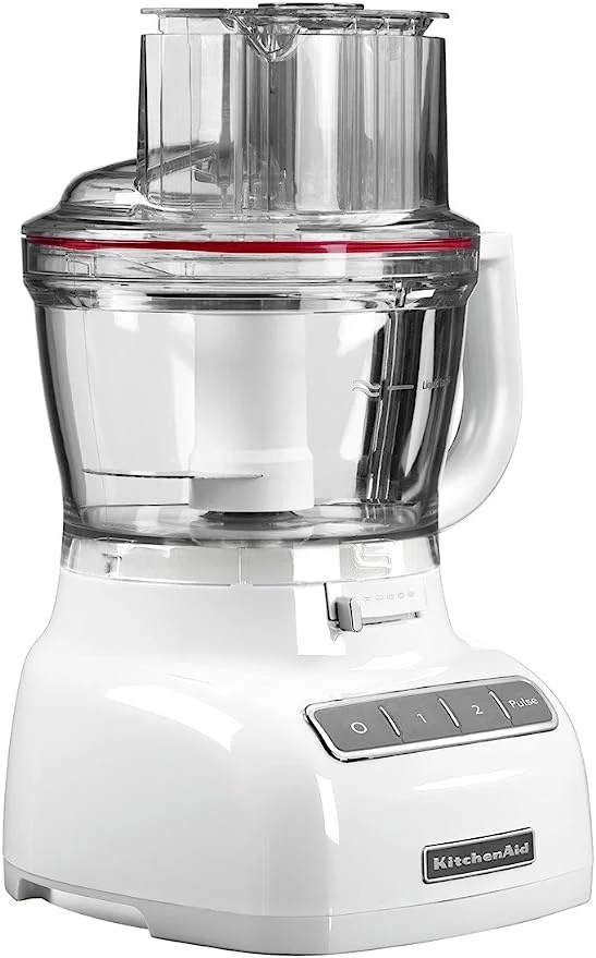 KitchenAid 5KFP1325BWH Food Processor - Metallic White - Image 2