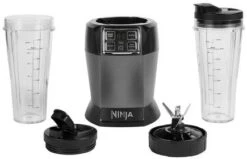Ninja BN495UK Blender With Auto-iQ - Black/Silver
