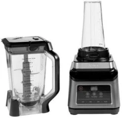 Ninja BN750UK 2-in-1 Blender With Auto-iQ - Black/Silver
