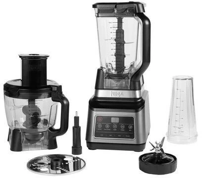 Ninja BN800UK 3-in-1 Blender And Food Processor With Auto IQ - Black/Silver