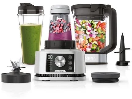 Ninja CB350UK 3-in-1 Foodi Power Nutri Blender With Auto-iQ Silver